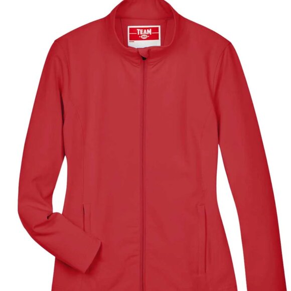 Team 365 Jackets & Blazers - Team365 Women’s Leader Soft Shell Jacket – Red Full Zip Wind & Water Resistant